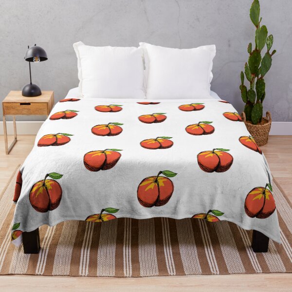 Item preview, Peach emoji with leaf designed and sold by GuacamoleWindow.