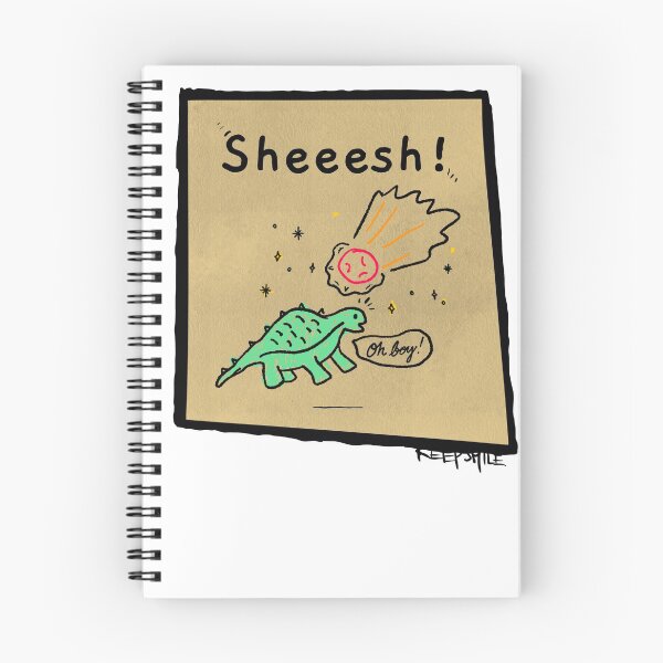 Item preview, Sheesh! Sheeesh - Oh boy! Dinosaur + meteorite designed and sold by emm-j.