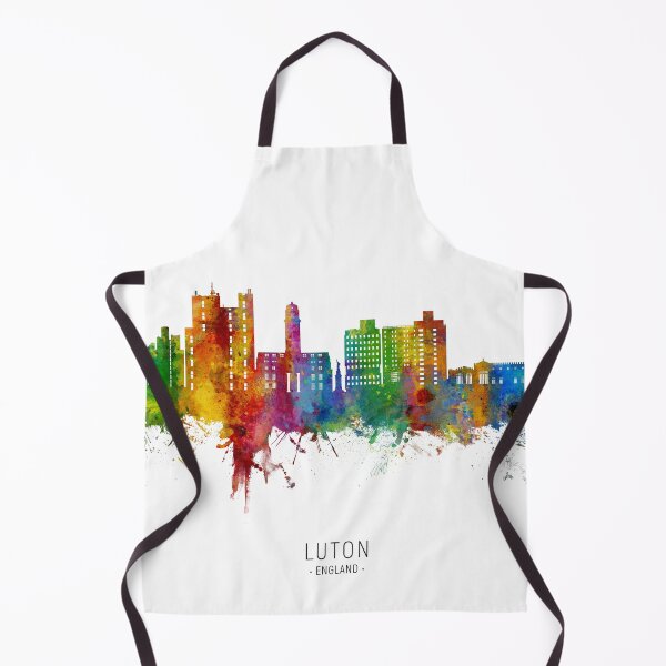 Item preview, Luton England Skyline designed and sold by ArtPrints.