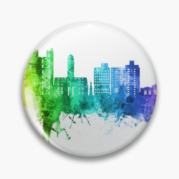 Item preview, Luton England Skyline designed and sold by ArtPrints.