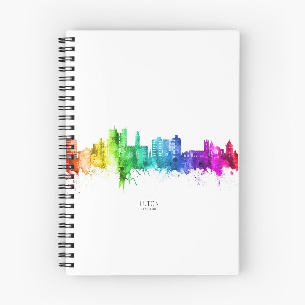 Item preview, Luton England Skyline designed and sold by ArtPrints.