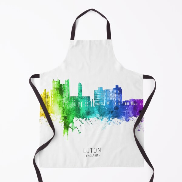 Item preview, Luton England Skyline designed and sold by ArtPrints.
