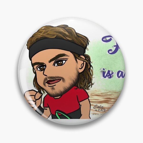 Item preview, Stefanos Tsitsipas  designed and sold by Colacatlee.