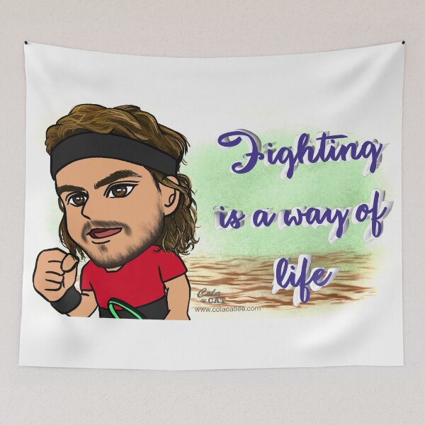 Item preview, Stefanos Tsitsipas  designed and sold by Colacatlee.