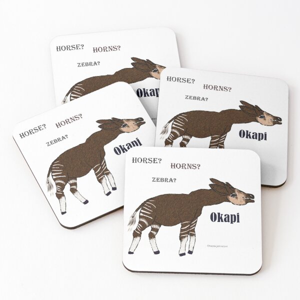 Item preview, Horse? Zebra? Okapi designed and sold by NatureDesigned.