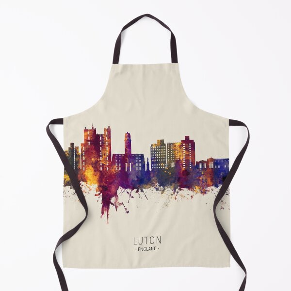 Item preview, Luton England Skyline designed and sold by ArtPrints.