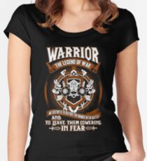 Warrior The Legend Of War - Wow Women's Fitted Scoop T-Shirt
