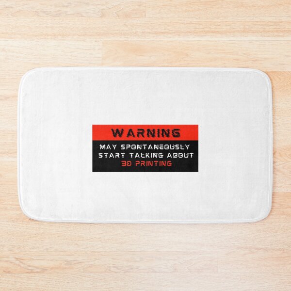 Item preview, Warning: may spontaneously start talking about 3D Printing designed and sold by Mucchhad.