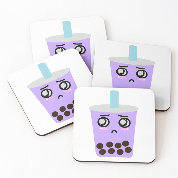 Item preview, Taro boba milk tea designed and sold by tothemoons.