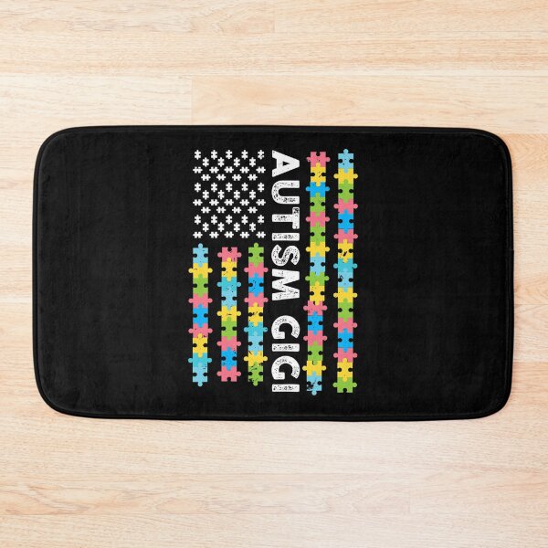 Item preview, Autism Gigi Awareness Im A Proud Grandma Vintage Us Flag designed and sold by JacquelineEl.
