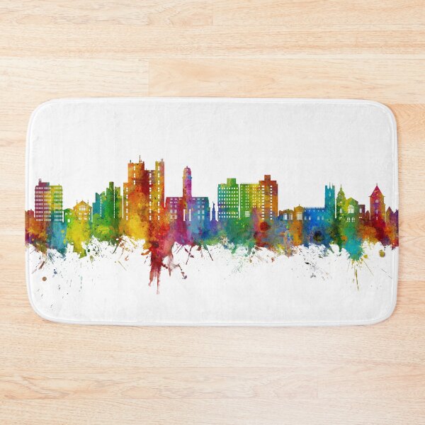 Item preview, Luton England Skyline designed and sold by ArtPrints.
