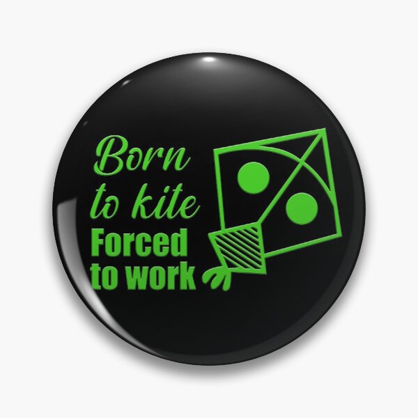 Item preview, Born to kate Forced to work green designed and sold by anm7.