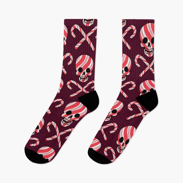 Artikelvorschau, Christmas Cross Bones Maroon entworfen und verkauft von Paisley Yazel.