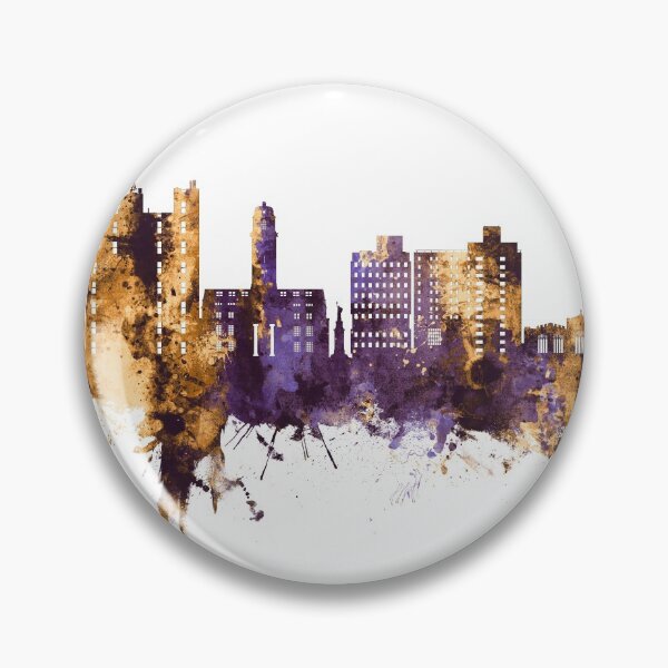 Item preview, Luton England Skyline designed and sold by ArtPrints.