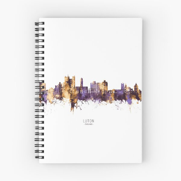 Item preview, Luton England Skyline designed and sold by ArtPrints.