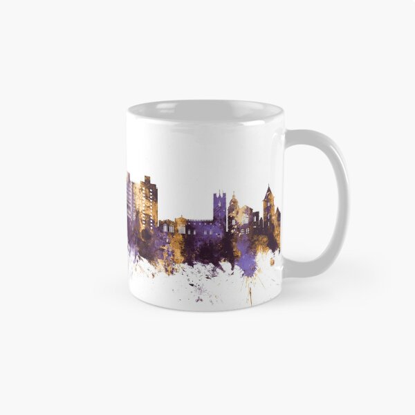 Item preview, Luton England Skyline designed and sold by ArtPrints.
