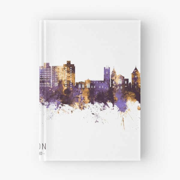 Item preview, Luton England Skyline designed and sold by ArtPrints.