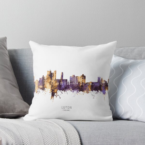 Item preview, Luton England Skyline designed and sold by ArtPrints.