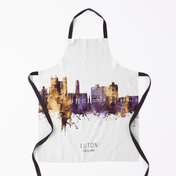 Item preview, Luton England Skyline designed and sold by ArtPrints.