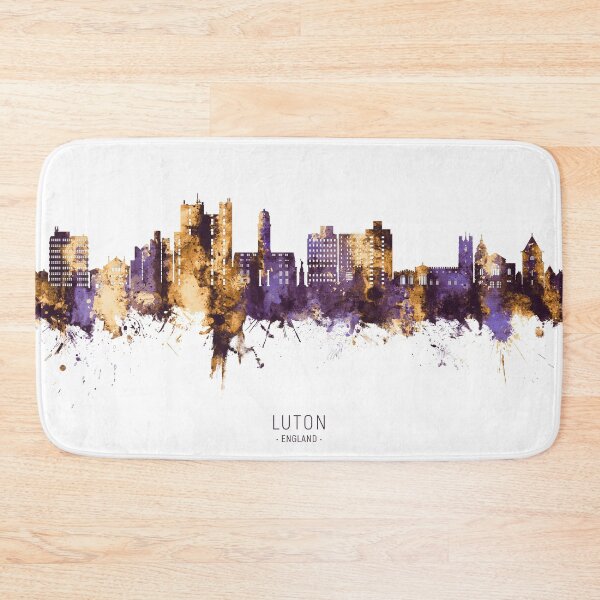 Item preview, Luton England Skyline designed and sold by ArtPrints.