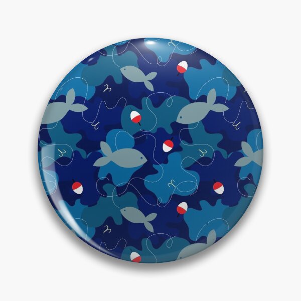Item preview, Fishing Camouflage Pattern designed and sold by CreativeTwins.