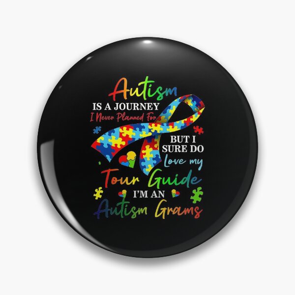 Item preview, Autism Grams Autism Is A Journey Autism Awarenesss designed and sold by JacquelineEl.