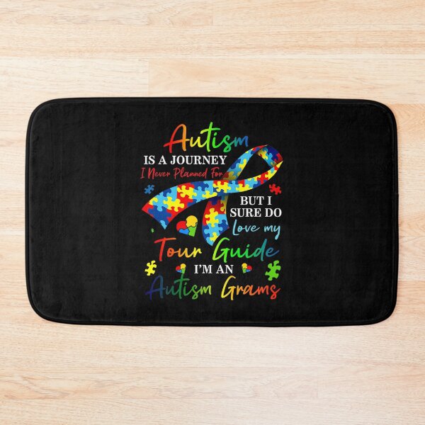 Item preview, Autism Grams Autism Is A Journey Autism Awarenesss designed and sold by JacquelineEl.