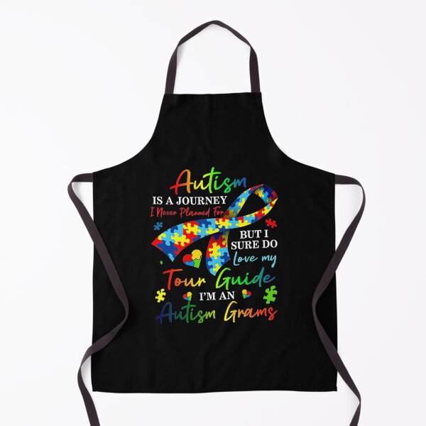 Item preview, Autism Grams Autism Is A Journey Autism Awarenesss designed and sold by JacquelineEl.