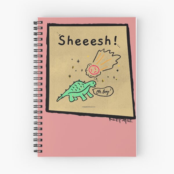Item preview, Sheesh! Sheeesh - Oh boy! Dinosaur + Meteorite designed and sold by emm-j.