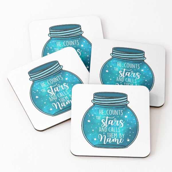Item preview, He counts the stars and calls them by name starry jar designed and sold by LeahsColorBox.