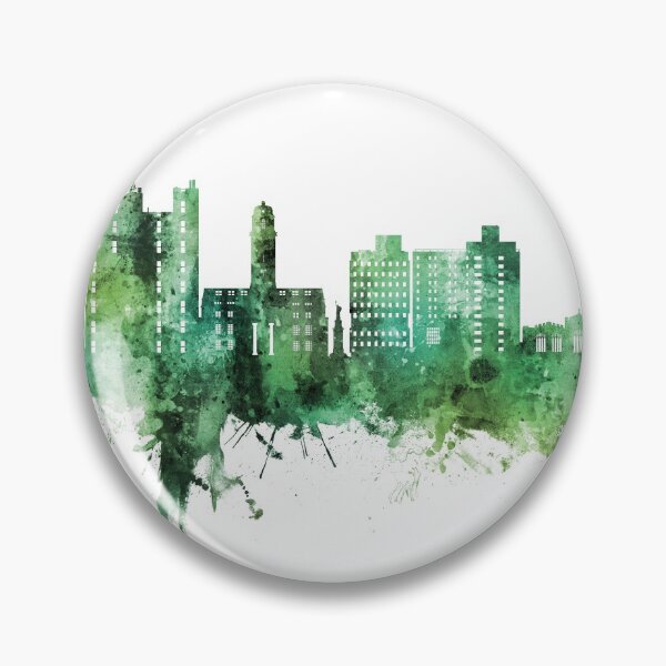 Item preview, Luton England Skyline designed and sold by ArtPrints.