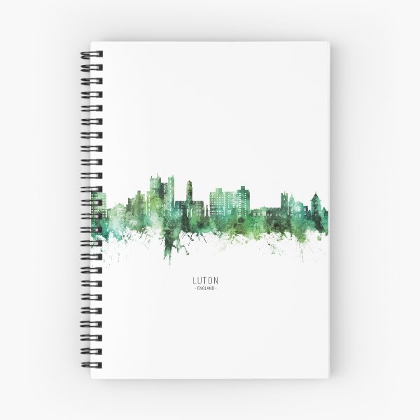 Item preview, Luton England Skyline designed and sold by ArtPrints.