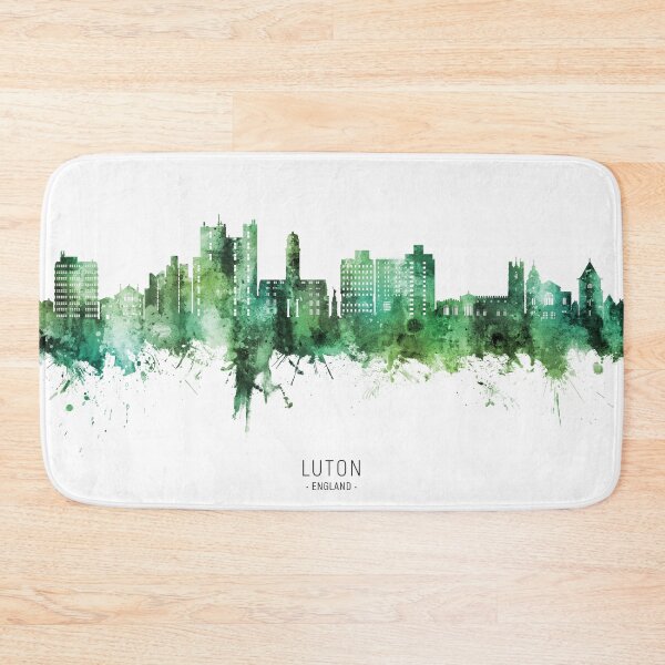 Item preview, Luton England Skyline designed and sold by ArtPrints.