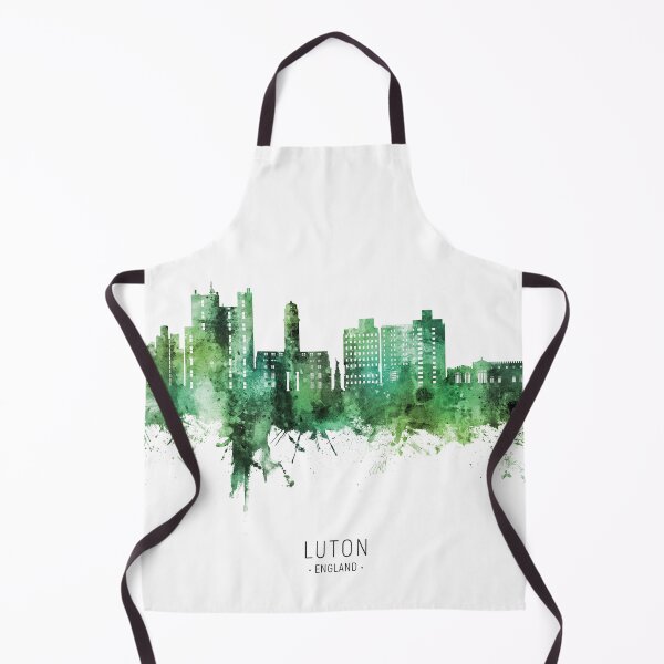 Item preview, Luton England Skyline designed and sold by ArtPrints.