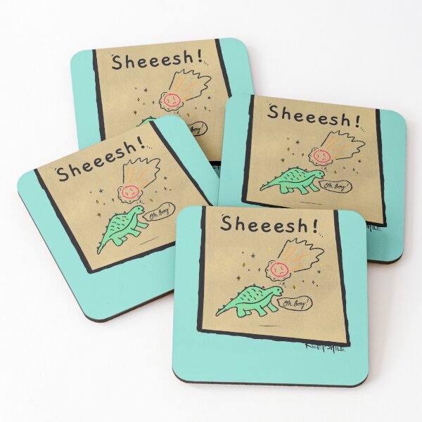 Item preview, Sheesh! Sheeesh - Oh boy! Dinosaur + meteorite designed and sold by emm-j.