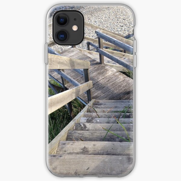 Staircase to the waters edge iPhone Soft Case