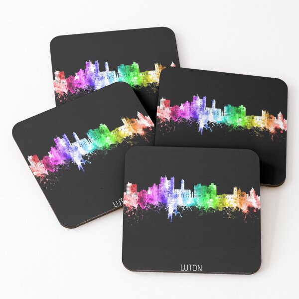 Item preview, Luton England Skyline designed and sold by ArtPrints.