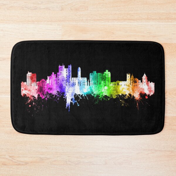 Item preview, Luton England Skyline designed and sold by ArtPrints.
