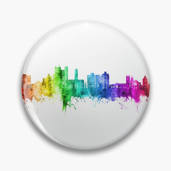 Item preview, Luton England Skyline designed and sold by ArtPrints.