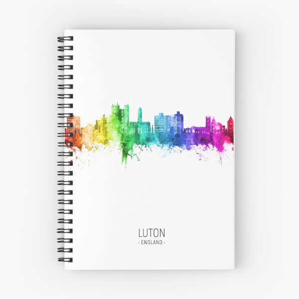 Item preview, Luton England Skyline designed and sold by ArtPrints.