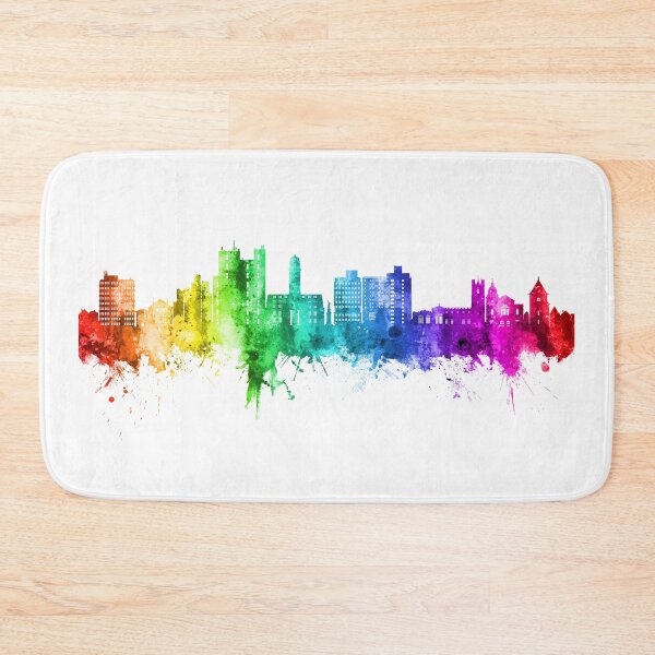 Item preview, Luton England Skyline designed and sold by ArtPrints.