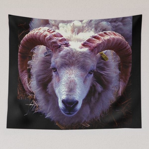 Item preview, Mystic Sheep - farm living is the life for me designed and sold by WildBerryArt.