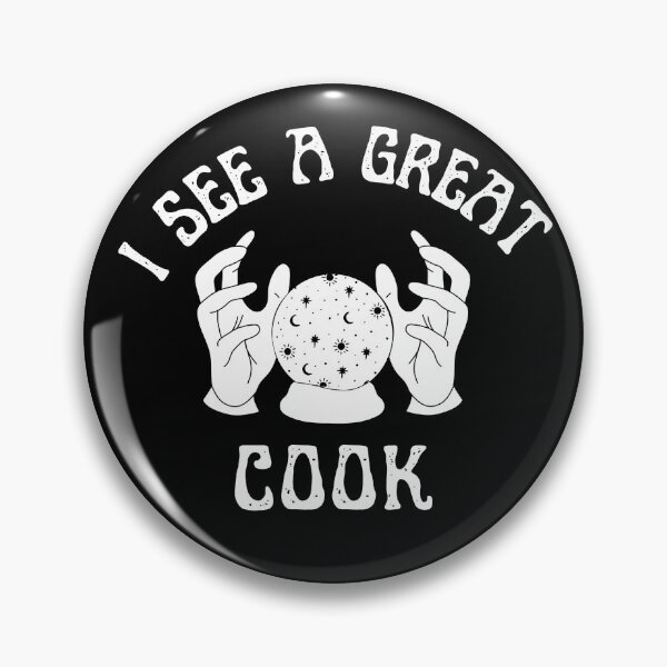 Item preview, I see a great cook  designed and sold by Theleochick.
