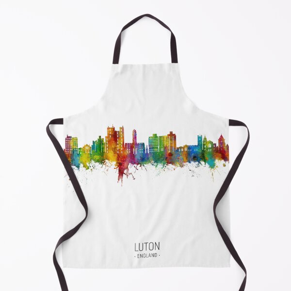 Item preview, Luton England Skyline designed and sold by ArtPrints.