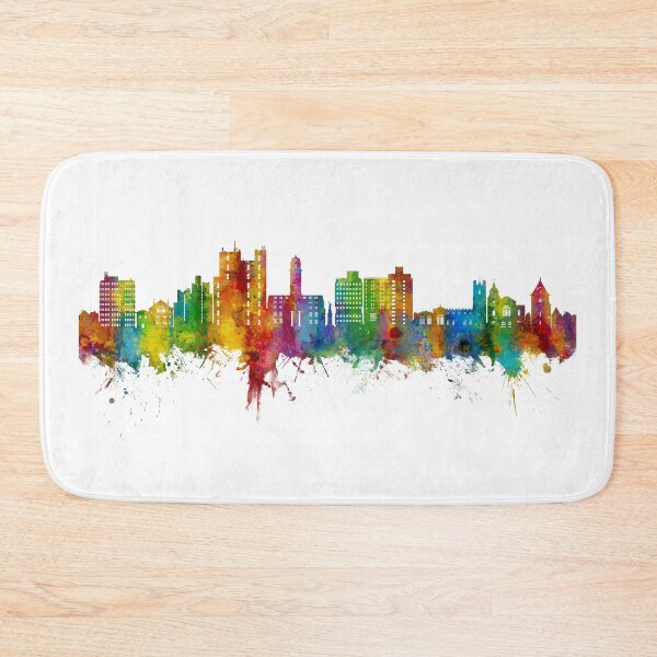 Item preview, Luton England Skyline designed and sold by ArtPrints.
