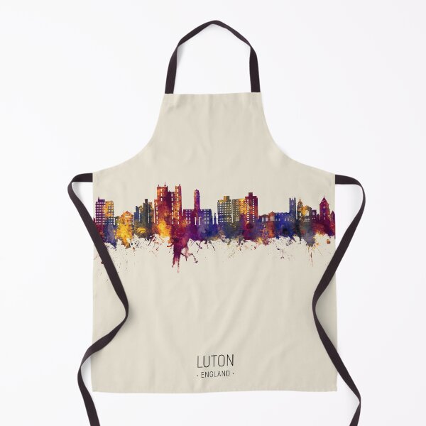 Item preview, Luton England Skyline designed and sold by ArtPrints.