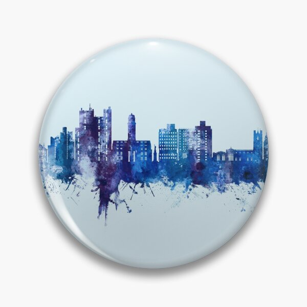 Item preview, Luton England Skyline designed and sold by ArtPrints.