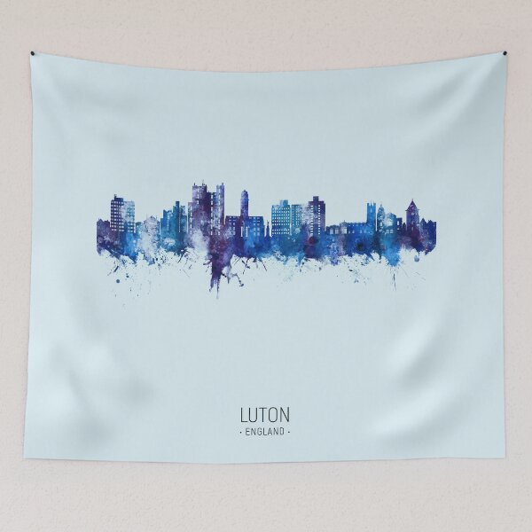 Item preview, Luton England Skyline designed and sold by ArtPrints.