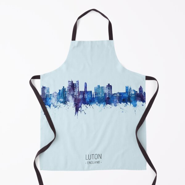 Item preview, Luton England Skyline designed and sold by ArtPrints.