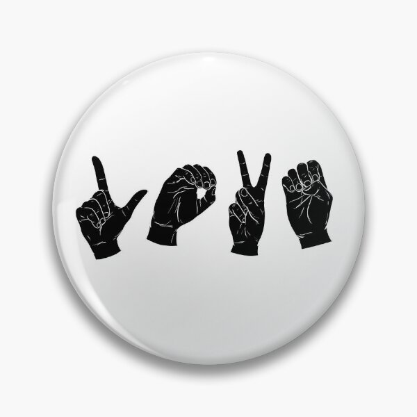 Item preview, L-O-V-E: Black or White  designed and sold by rmcbuckeye.